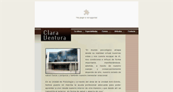 Desktop Screenshot of claraventura.com